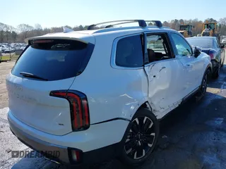 2023 Kia Telluride SX Prestige X-Pro with VIN 5XYP5DGC3PG356177, listed as a IAAI auction lot 41890333 with 19,590 mi miles and . Bid and sale history available at DreamBid. Image 4.