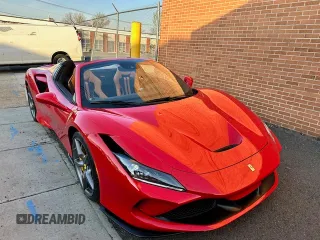 2021 Ferrari F8 с VIN ZFF93LMA2M0264413, выставлен на аукционе Copart как лот 54799515 с пробегом 1 205 миль миль и Списание • Salvage title. История ставок и продаж доступна на DreamBid. Изображение 12.