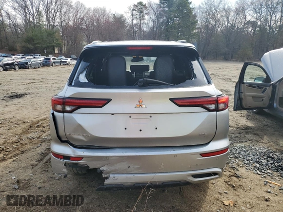 2022 Mitsubishi Outlander SEL z VIN JA4J3VA84NZ091753, wystawiony jako Copart lot #53292355 z przebiegiem 50 586 mil mil oraz Szkoda całkowita • Salvage title. Historia ofert i sprzedaży dostępna na DreamBid. Obrazek 6.