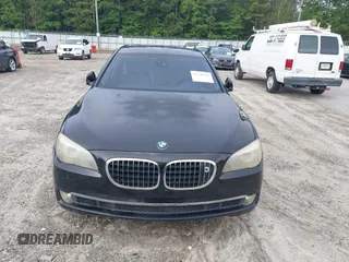 2010 BMW 7 Series 750Li with VIN WBAKB8C54ACY63650, listed as a IAAI auction lot 42756245 with 127,405 mi miles and . Bid and sale history available at DreamBid. Image 6.