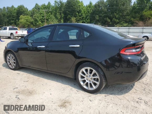 2013 Dodge Dart Limited with VIN 1C3CDFCA1DD334145, listed as a Copart auction lot 58892985 with 116,886 mi miles and Clean title. Bid and sale history available at DreamBid. Image 2.