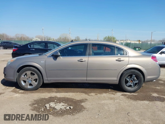 2008 Saturn Aura XE with VIN 1G8ZS57B78F267435, listed as a IAAI auction lot 41885383 with 112,799 mi miles and . Bid and sale history available at DreamBid. Image 14.