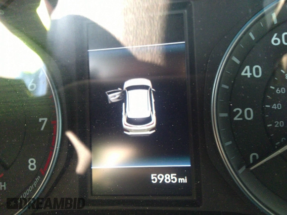2021 Hyundai Kona Ultimate with VIN KM8K5CA57MU610302, listed as a IAAI auction lot 36878990 with 5,985 mi miles. Bid and sale history available at carsss.com. Image 15.