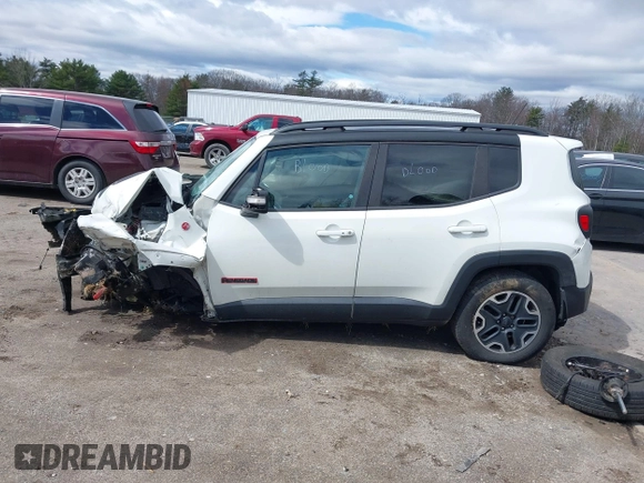 2016 Jeep Renegade Trailhawk with VIN ZACCJBCT4GPD12242, listed as a IAAI auction lot 42035366 with 112,429 mi miles and . Bid and sale history available at DreamBid. Image 15.