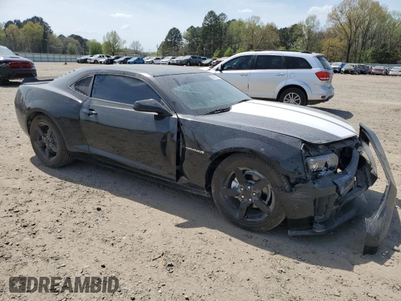 2012 Chevrolet Camaro 2LT with VIN 2G1FC1E37C9204081, listed as a Copart auction lot 56920145 with 200,648 mi miles and Salvage title. Bid and sale history available at DreamBid. Image 4.