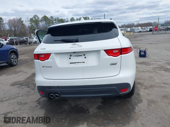 2018 Jaguar F-Pace with VIN SADCL2FN1JA261723, listed as a IAAI auction lot 41721461 with 123,538 mi miles and . Bid and sale history available at DreamBid. Image 16.