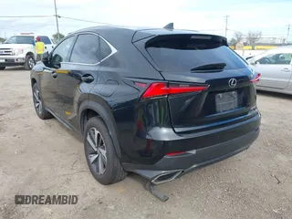 2019 Lexus NX with VIN JTJYARBZ0K2152235, listed as a IAAI auction lot 41658197 with 54,802 mi miles. Bid and sale history available at carsss.com. Image 3.