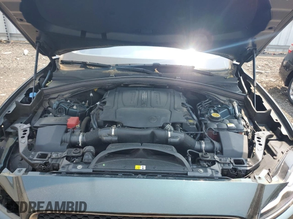 2017 Jaguar F-Pace 35t Prestige with VIN SADCK2BV5HA885091, listed as a Copart auction lot 59938185 with 70,648 mi miles and Salvage title. Bid and sale history available at DreamBid. Image 11.
