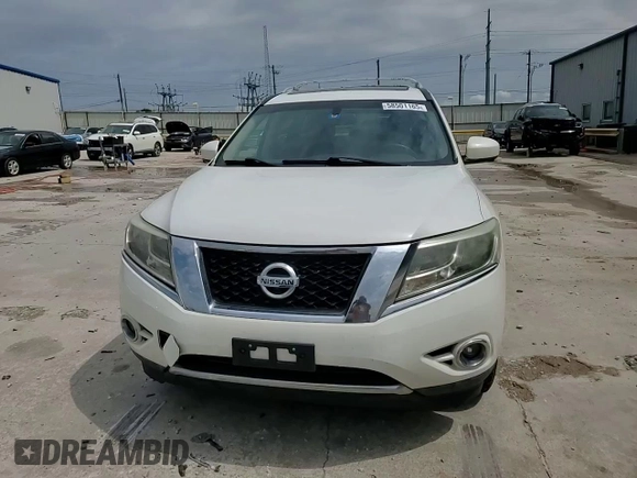 2013 Nissan Pathfinder Platinum with VIN 5N1AR2MM1DC645629, listed as a Copart auction lot 58501165 with 172,776 mi miles and Clean title. Bid and sale history available at DreamBid. Image 14.