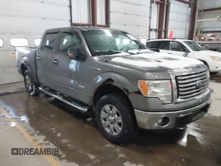 2011 Ford F-150 XLT with VIN 1FTFW1ET4BFB50467, listed as a IAAI auction lot 41608114 with 201,858 mi miles. Bid and sale history available at carsss.com. Image 1.