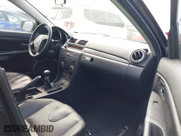 2006 Mazda 3 S Grand Touring with VIN JM1BK344061487799, listed as a IAAI auction lot 41758105 with 98,698 mi miles and . Bid and sale history available at DreamBid. Image 5.