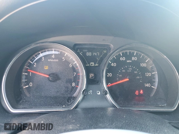 2016 Nissan Versa S with VIN 3N1CN7APXGL881874, listed as a Copart auction lot 78526944 with 88,147 mi miles and Salvage title. Bid and sale history available at DreamBid. Image 9.
