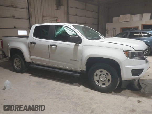 2016 Chevrolet Colorado 2WD WT with VIN 1GCGSBEA6G1194625, listed as a IAAI auction lot 41943994 with 45,343 mi miles. Bid and sale history available at carsss.com. Image 1.