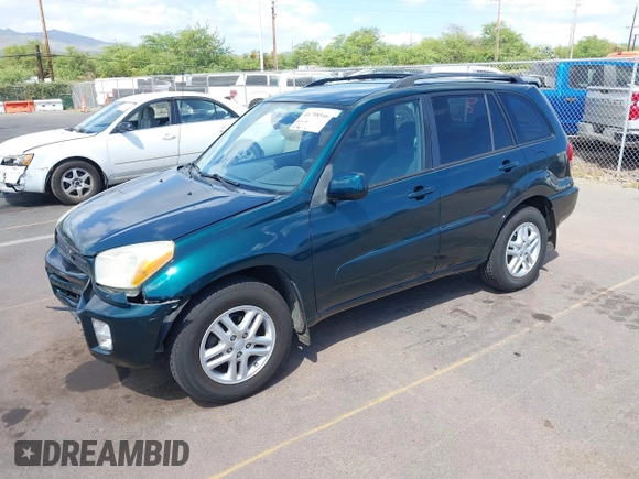 2003 Toyota RAV4 with VIN JTEGH20V030090992, listed as a IAAI auction lot 41798546 with 55,790 mi miles. Bid and sale history available at carsss.com. Image 17.
