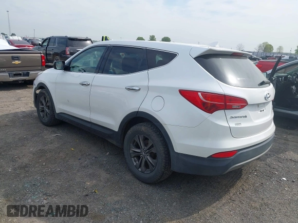 2014 Hyundai Santa Fe z VIN 5XYZTDLB1EG197765, wystawiony jako IAAI lot #41999374 z przebiegiem 172 430 mil mil oraz . Historia ofert i sprzedaży dostępna na DreamBid. Obrazek 3.