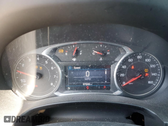 2019 GMC Terrain SLE with VIN 3GKALTEV0KL204468, listed as a Copart auction lot 50245695 with 87,689 mi miles and Salvage Title. Bid and sale history available at DreamBid. Image 9.