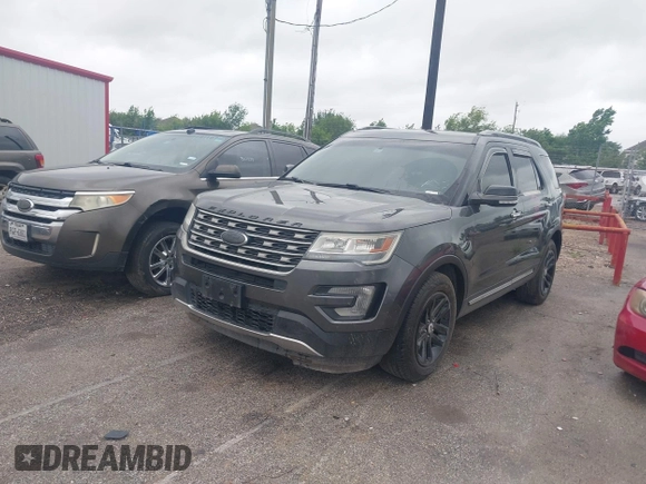 2016 Ford Explorer XLT with VIN 1FM5K7DH0GGD01597, listed as a IAAI auction lot 42069036 with 160,185 mi miles and . Bid and sale history available at carsss.com. Image 2.
