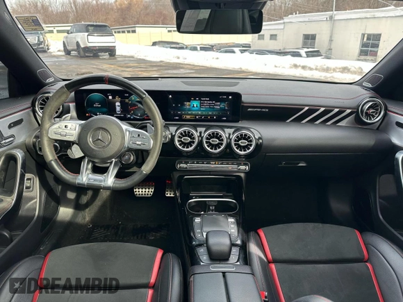 2021 Mercedes-Benz CLA 45 AMG with VIN W1K5J5DB5MN181560, listed as a Copart auction lot 47049525 with 96,171 mi miles and Clean Title. Bid and sale history available at DreamBid. Image 8.
