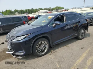 2020 Lexus RX 450h с VIN 2T2JGMDA0LC053815, выставлен на аукционе Copart как лот 58234665 с пробегом 48 002 миль миль и Списание • Salvage title. История ставок и продаж доступна на DreamBid. Изображение 1.