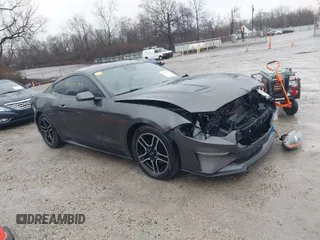 2020 Ford Mustang EcoBoost with VIN 1FA6P8TH4L5121181, listed as a IAAI auction lot 41099550 with 113,149 mi miles. Bid and sale history available at carsss.com. Image 1.