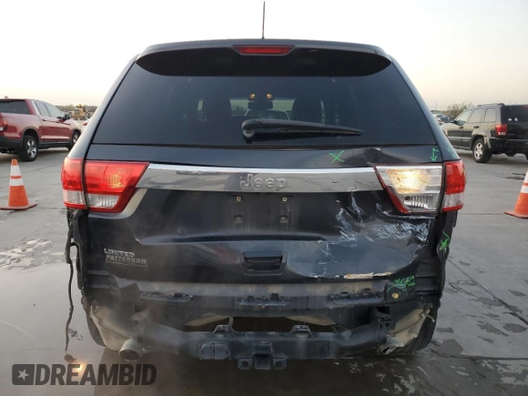 2013 Jeep Grand Cherokee Limited with VIN 1C4RJEBT6DC547349, listed as a Copart auction lot 84924254 with 158,128 mi miles and Salvage Title. Bid and sale history available at carsss.com. Image 6.