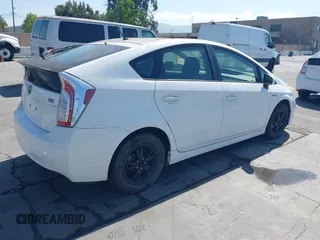 2012 Toyota Prius One with VIN JTDKN3DU8C5456635, listed as a IAAI auction lot 42147936 with 22,834 mi miles and . Bid and sale history available at DreamBid. Image 4.