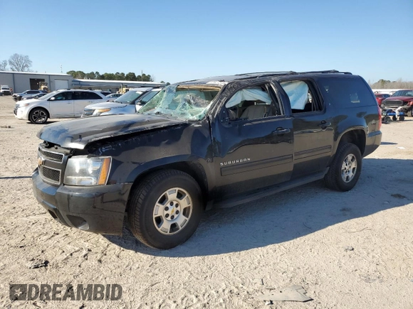 2010 Chevrolet Suburban LT with VIN 1GNUCJE09AR173687, listed as a Copart auction lot 43927245 with 0 mi miles and Salvage Title. Bid and sale history available at carsss.com. Image 1.