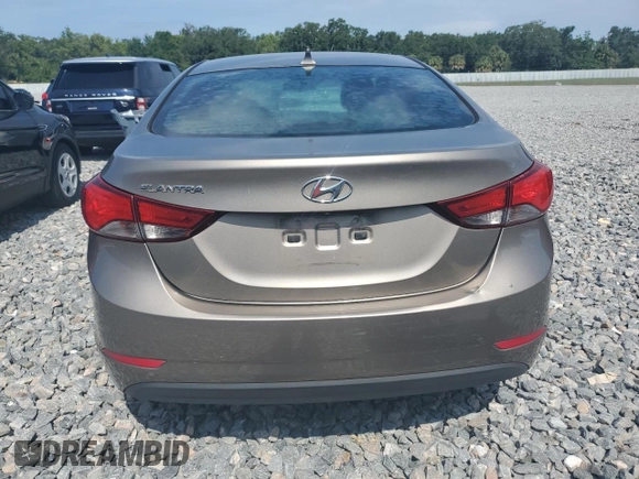 2015 Hyundai Elantra SE z VIN 5NPDH4AE9FH595258, wystawiony jako Copart lot #58359905 z przebiegiem 177 122 mil mil oraz Tytuł czysty. Historia ofert i sprzedaży dostępna na DreamBid. Obrazek 6.
