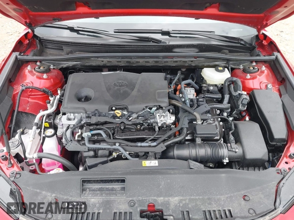 2025 Toyota Camry LE with VIN 4T1DAACK4SU089077, listed as a IAAI auction lot 42166255 with 384 mi miles and . Bid and sale history available at DreamBid. Image 10.