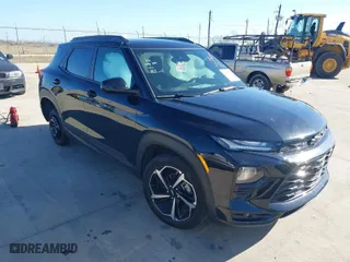 2022 Chevrolet TrailBlazer RS with VIN KL79MTSL5NB072146, listed as a IAAI auction lot 41215742 with 28,482 mi miles. Bid and sale history available at carsss.com. Image 1.