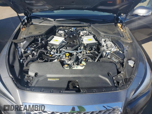 2024 Infiniti Q50 Luxe with VIN JN1EV7BR0RM631433, listed as a Copart auction lot 74363754 with 4,825 mi miles and Salvage Title. Bid and sale history available at DreamBid. Image 11.