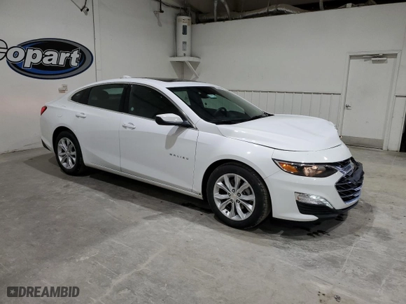 2024 Chevrolet Malibu LT with VIN 1G1ZD5ST8RF152756, listed as a Copart auction lot 52728975 with 34,355 mi miles and Salvage Title. Bid and sale history available at carsss.com. Image 4.