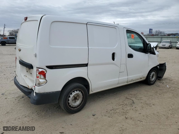 2017 Chevrolet City Express Cargo Van LS with VIN 3N63M0YN1HK694779, listed as a Copart auction lot 47181085 with 202,151 mi miles and Salvage Title. Bid and sale history available at carsss.com. Image 3.