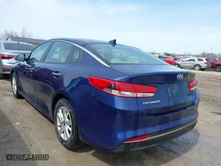 2017 Kia Optima LX with VIN 5XXGT4L39HG152100, listed as a IAAI auction lot 41953707 with 89,273 mi miles. Bid and sale history available at carsss.com. Image 3.