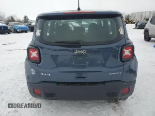 2021 Jeep Renegade Sport с VIN ZACNJDABXMPM21344, выставлен на аукционе Copart как лот 41569905 с пробегом 56 009 миль миль и Списание • Salvage title. История ставок и продаж доступна на DreamBid. Изображение 6.