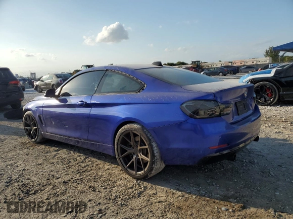 2017 BMW 4 Series 440i with VIN WBA4P1C50HK522523, listed as a Copart auction lot 48508585 with 70,098 mi miles and Salvage Title. Bid and sale history available at carsss.com. Image 2.