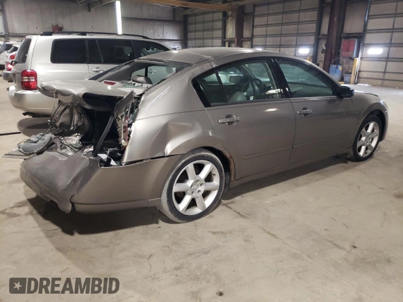 2005 Nissan Maxima 3.5 SE with VIN 1N4BA41E15C850559, listed as a Copart auction lot 67776784 with 0 mi miles and Salvage Title. Bid and sale history available at carsss.com. Image 3.