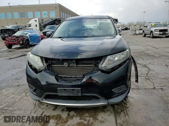 2015 Nissan Rogue SL with VIN 5N1AT2MV5FC823037, listed as a Copart auction lot 54555565 with 133,015 mi miles and Salvage Title. Bid and sale history available at DreamBid. Image 15.