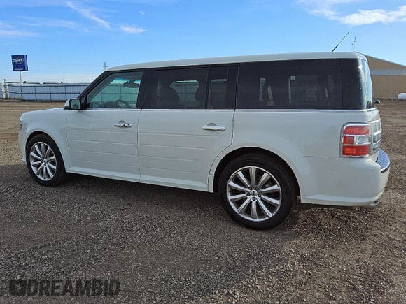 2013 Ford Flex Limited w/EcoBoost with VIN 2FMHK6DT0DBD39961, listed as a Copart auction lot 43514135 with 168,945 mi miles and Clean Title. Bid and sale history available at carsss.com. Image 2.