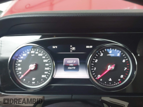 2019 Mercedes-Benz E 300 z VIN WDDZF4KB3KA489637, wystawiony jako IAAI lot #42053019 z przebiegiem 106 779 mil mil oraz . Historia ofert i sprzedaży dostępna na DreamBid. Obrazek 7.