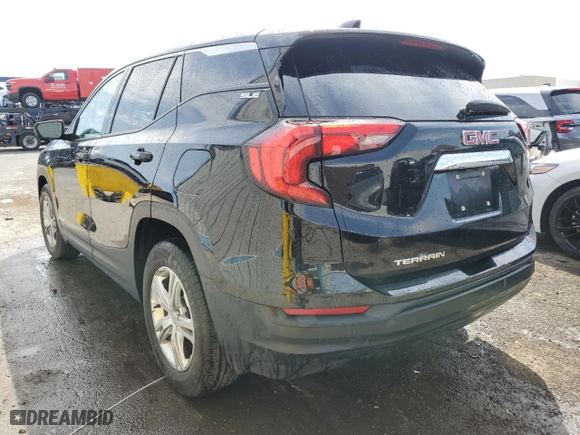 2020 GMC Terrain SLE with VIN 3GKALMEV5LL172687, listed as a Copart auction lot 52555135 with 81,276 mi miles and Clean Title. Bid and sale history available at carsss.com. Image 2.