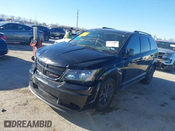 2020 Dodge Journey SE Value with VIN 3C4PDCAB7LT277627, listed as a IAAI auction lot 41729887 with 67,220 mi miles and . Bid and sale history available at carsss.com. Image 17.