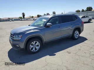2019 Volkswagen Atlas SE with VIN 1V2WR2CA0KC531604, listed as a Copart auction lot 63927375 with 88,020 mi miles and Salvage title. Bid and sale history available at DreamBid. Image 1.