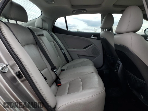 2015 Kia Optima EX with VIN 5XXGN4A75FG456554, listed as a Copart auction lot 58704005 with 114,146 mi miles and Salvage title. Bid and sale history available at DreamBid. Image 10.