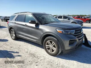 2023 Ford Explorer XLT with VIN 1FMSK7DH5PGA14419, listed as a Copart auction lot 48980955 with 0 mi miles and Non Repairable. Bid and sale history available at carsss.com. Image 4.