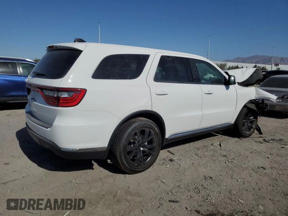 2019 Dodge Durango SXT Plus with VIN 1C4RDHAG5KC791147, listed as a Copart auction lot 58432915 with 59,146 mi miles and Salvage title. Bid and sale history available at DreamBid. Image 3.