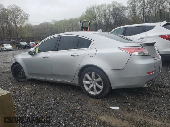 2013 Acura TL Tech with VIN 19UUA8F53DA003153, listed as a Copart auction lot 51757355 with 211,611 mi miles and Salvage Title. Bid and sale history available at carsss.com. Image 2.