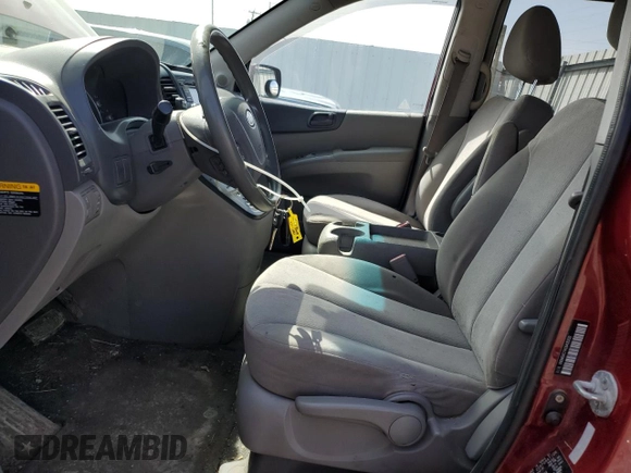 2012 Kia Sedona LX with VIN KNDMG4C74C6435232, listed as a Copart auction lot 51941995 with 210,698 mi miles and Clean Title. Bid and sale history available at carsss.com. Image 7.