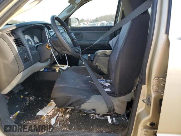 2011 Ram Dakota Bighorn/Lonestar with VIN 1D7RW3GK4BS534193, listed as a Copart auction lot 44601545 with 195,825 mi miles and Salvage Title. Bid and sale history available at carsss.com. Image 7.