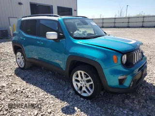 2021 Jeep Renegade Islander z VIN ZACNJDBB3MPM75714, wystawiony jako Copart lot #56912925 z przebiegiem 90 368 mil mil oraz Nie do naprawy • Non repairable. Historia ofert i sprzedaży dostępna na DreamBid. Obrazek 4.